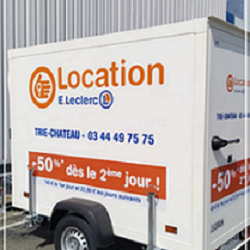 Photo n°1 de E.Leclerc Location à Trie-Château (Agence de location de fourgonnettes)