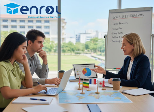 Planning to study or work abroad but confused about which country is right for you? At Enrol Over…