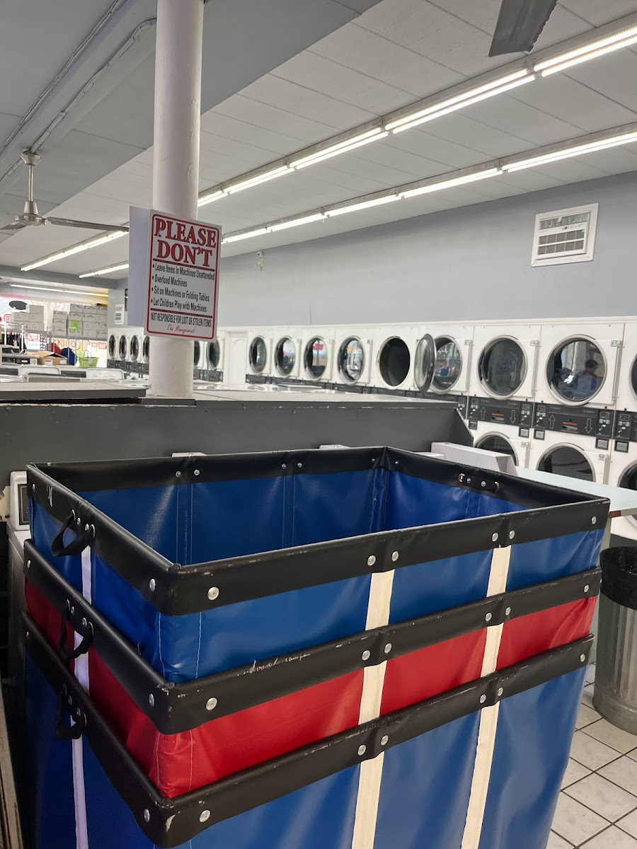 Clean laundry equipment at B Clean Laundromat and Wash & Fold in Indianapolis, IN