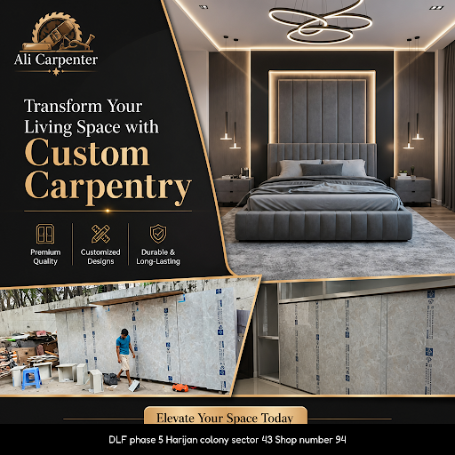 Ali Carpenter offers customized carpentry solutions in Gurugram, including stylish Bat sofas, mod… post image
