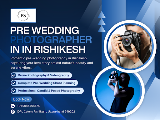 PS PHOTOSHOOT is a professional and creative pre wedding photographer in Rishikesh, capturing you… post image