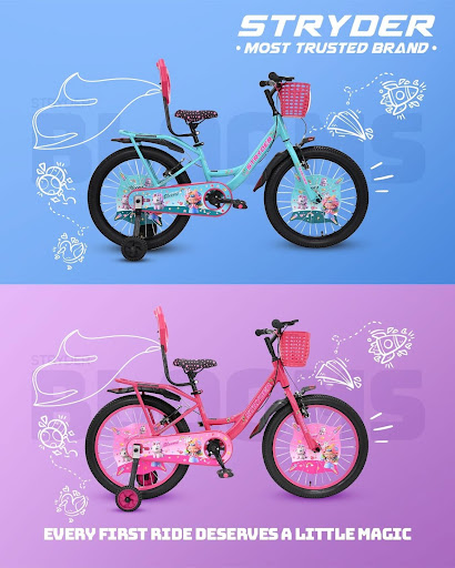 Let the training wheels roll and the stories begin. Stryder Blooms makes the first ride unforgett…