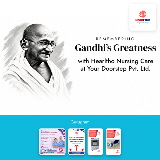 Celebrate Gandhi Jayanti with compassionate healthcare services including nursing visits, doctor… post image