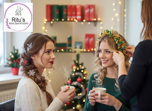 This festive season, step into Ritu’s Beauty Salon And Academy and step out celebration-ready. Fr… post image