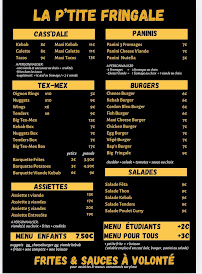 Menu La P'tite Fringale Page 2