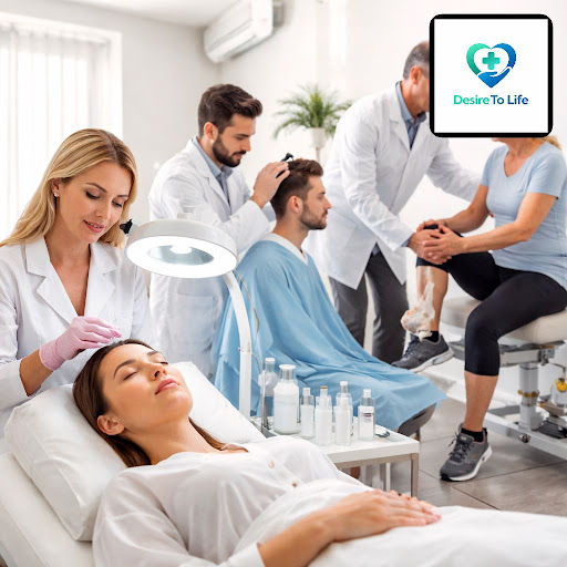 Looking for complete care for your skin, hair and joints under one roof? At Desire To Life on Job… post image