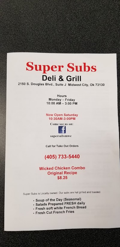 Super Subs Inc