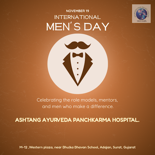 Wishing a Happy International Men's Day to the strong and resilient men of Surat! At Ashtang Ayur… post image