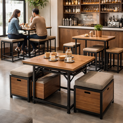 Running a small cafe or bar in Delhi means every square inch counts. At CHAIR CRAFT INDIA PRIVATE… post image
