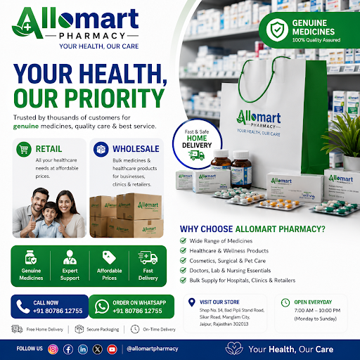 💊 Your Trusted Retail & Wholesale Pharmacy in Jaipur post image