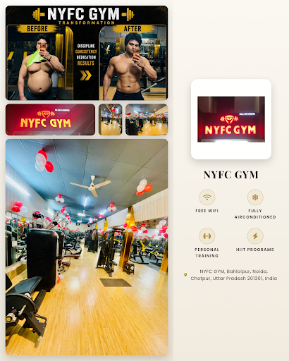 Join NYFC GYM for high-intensity interval training (HIIT) programs and premium amenities. Find th…
