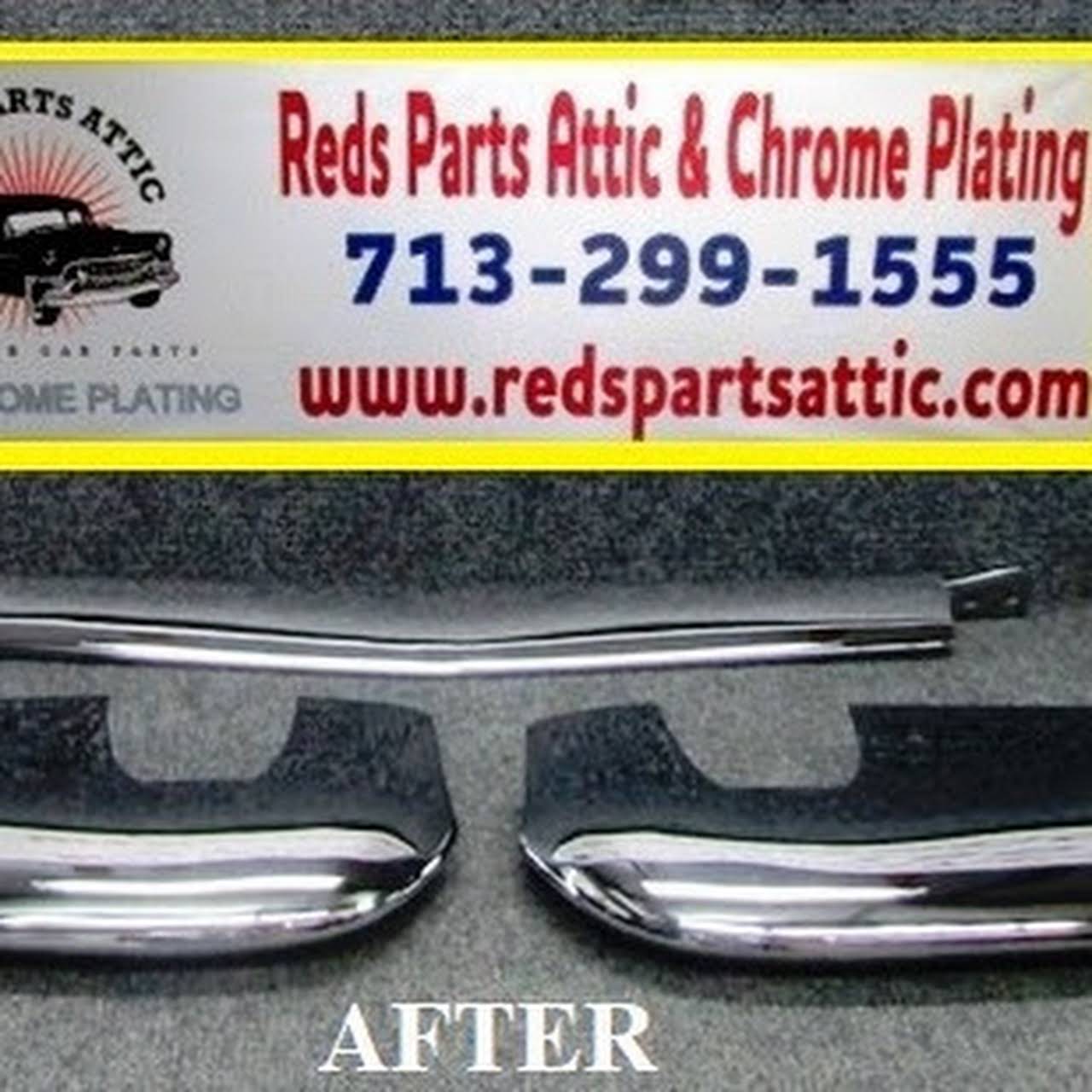 Reds Parts Attic - CHROME PLATING Classic car chrome parts plating