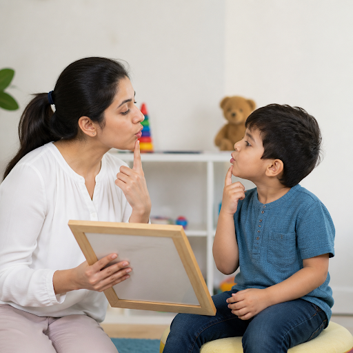 Worried that your child is not talking clearly or not talking at all? At Ishwaree Multi-specialit… post image