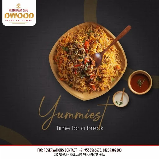 Yummiest break ever! 🌟 Take a moment to savor our delectable biryani at Dwood Cafe. Perfectly spi… post image