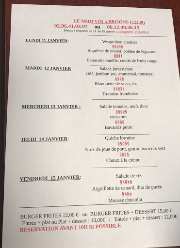 Photo 1 - Le Midi Vin Broons