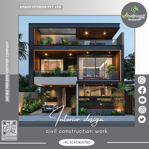 🏗️ Building Your Vision with Amalfi Interior Pvt Ltd – Expert Civil Construction Services! 🏗️