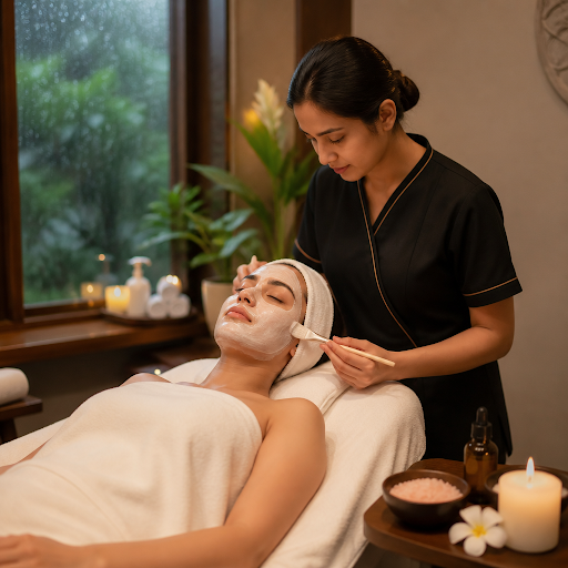Is the humid monsoon weather making your skin feel dull, oily or acne-prone? At Goldstone Wellnes… post image