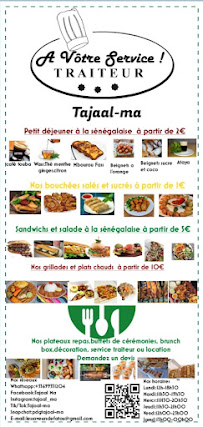 Menu TAJAAL MA : LES SAVEURS DE FATOU Page 4