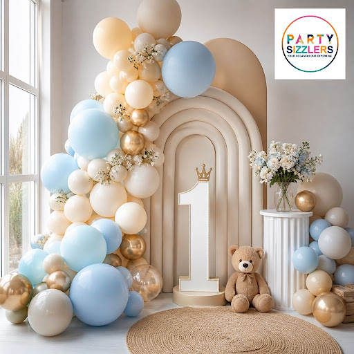 Make your baby’s first birthday truly unforgettable with creative themed décor by Party Sizzlers… post image