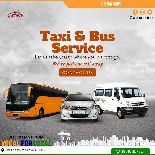 Crown cabs delhi outstation Taxi 5%off post image