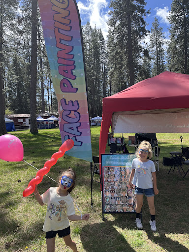Glitter Bug Face Painting - Thumbnail