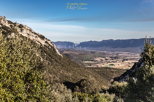 Vue panoramique sur Caudiès de Fenouillèdes