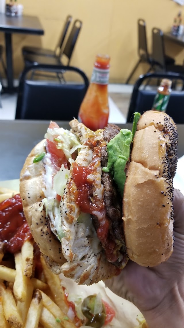 Flaming Burger