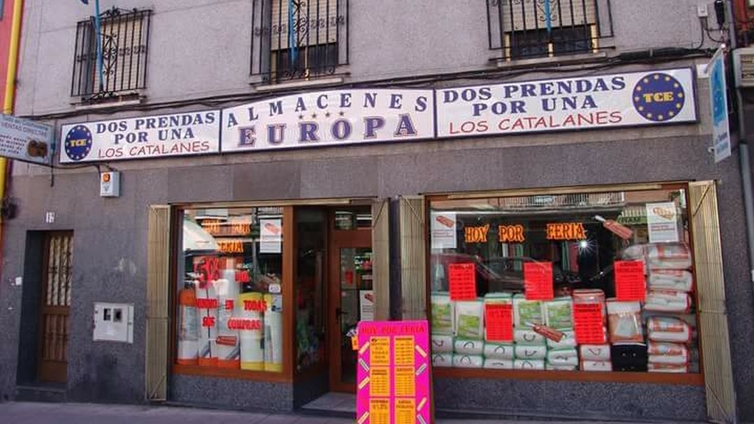 Almacenes Europa - ropa de hogar, laboral colchonería en Alcobendas.