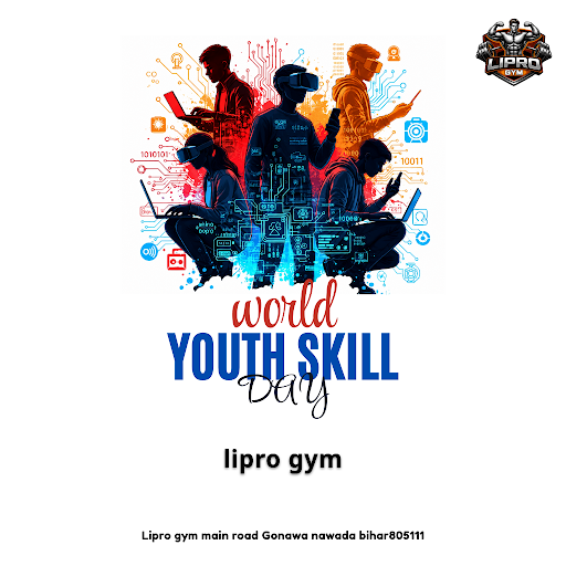 Celebrate World Youth Skill Day at lipro gym with rejuvenating gym massages that enhance your wel…