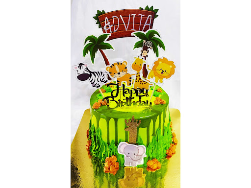 Jungle theme cake post image