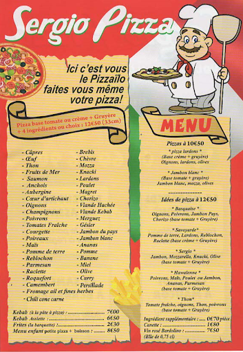 Photo 1 - Sergio Pizza, Pizzeria à emporter Morlaas, Bernadets, Maucor