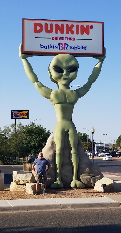 Roswell Welcome Sign