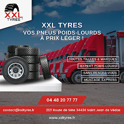 Photo n°24 de XXL TYRES - Dépannage Pneus & Géométrie Poids Lourd Montpellier à Saint-Jean-de-Védas (Magasin de pneus)