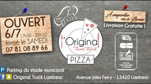 Pizza l'Original Truck Lambesc