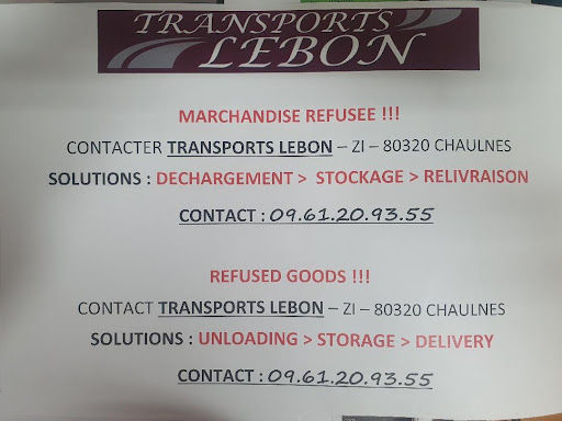 TRANSPORTS LEBON - Thumbnail
