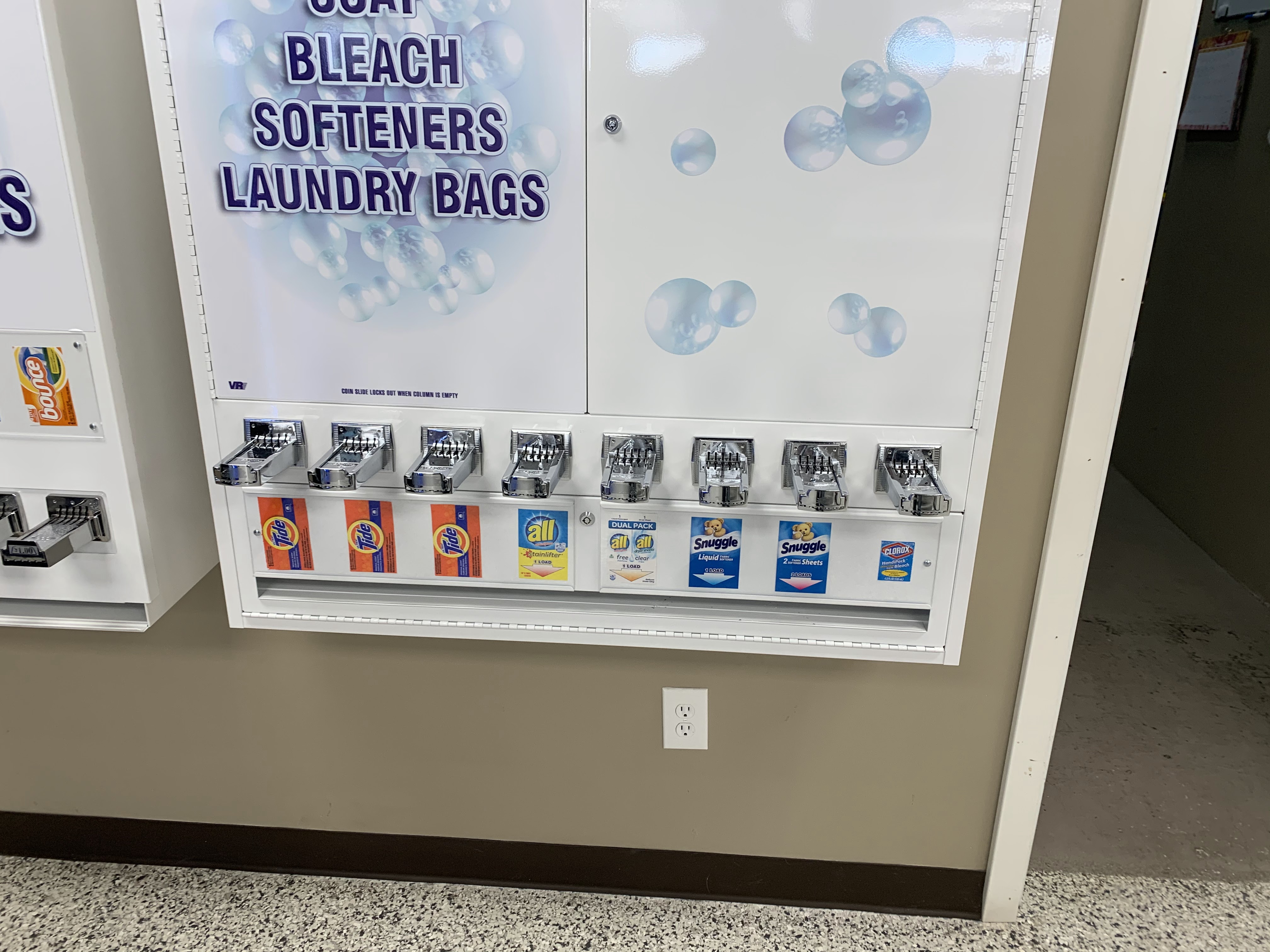 Clean laundry equipment at So Fresh N So Clean Laundromat in Rochester, NY