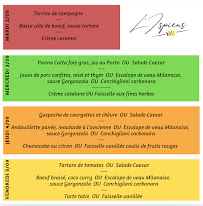 Menu L'Ispiens Page 3