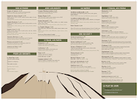 Menu Brasserie - Pizzeria Le Vega Page 1