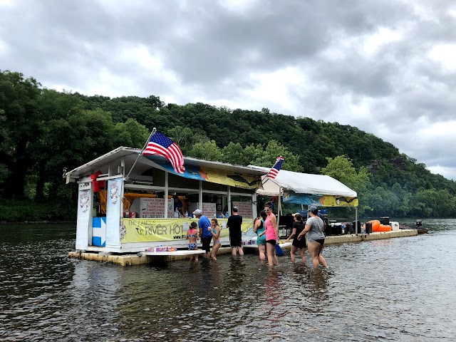 The Famous River Hot Dog Man