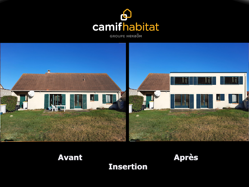 Projet d'extension de maison, création d'un étage en...