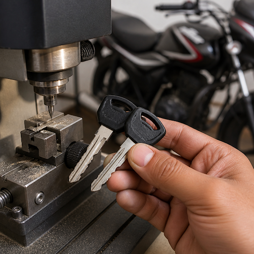 Lost your bike key or need a spare in a hurry? Baba Key Maker in Langar Houz, Hyderabad offers fa… post image
