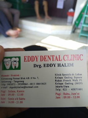 Drg. Eddy Halim - EDDY DENTAL CLINIC, Author: Gusyandi Very