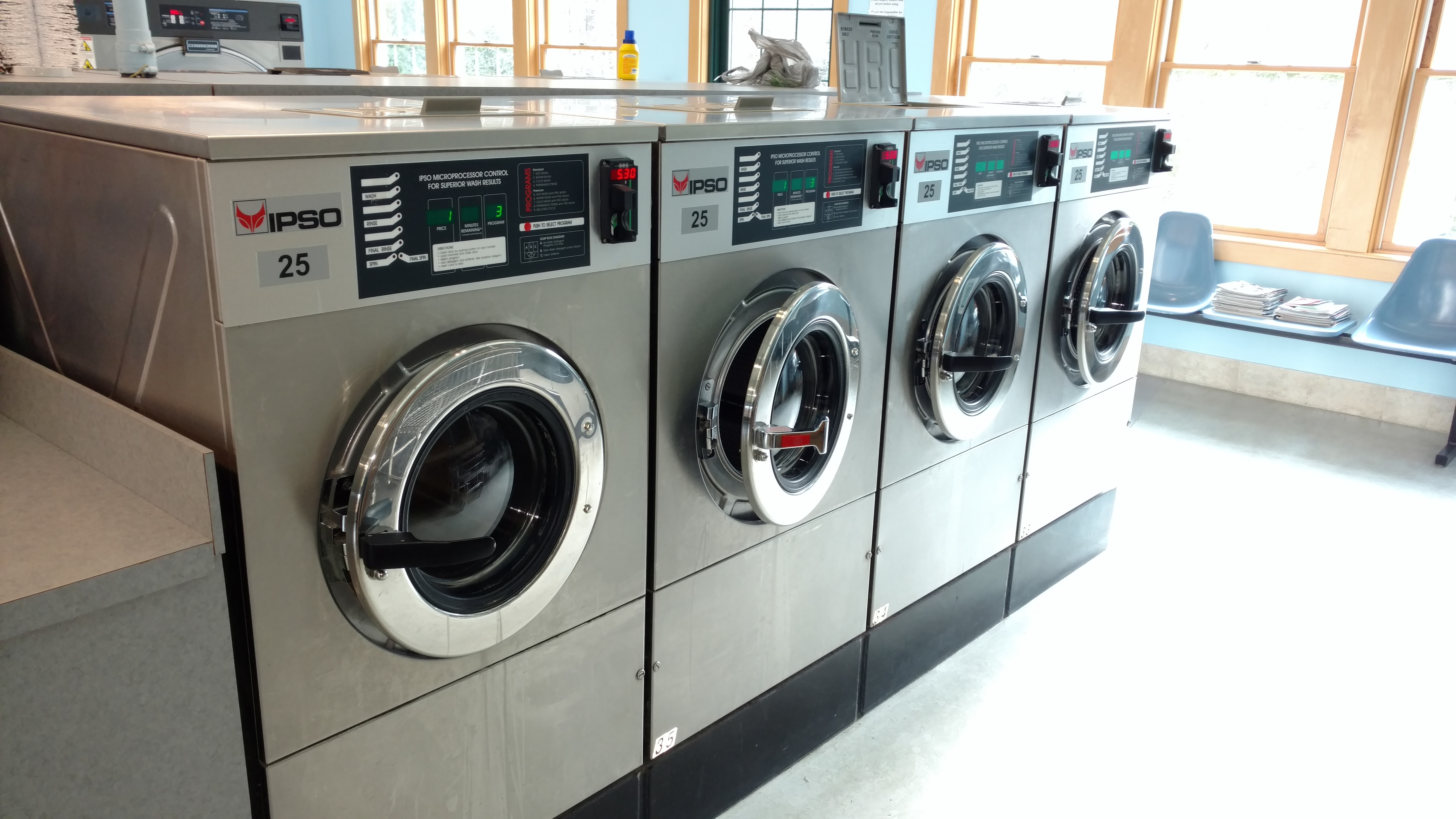Mattapoisett Laundromat facility with washing machines in Mattapoisett