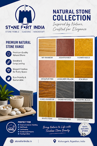 🪨 Premium Natural Stone Collection | Stone Fort India post image