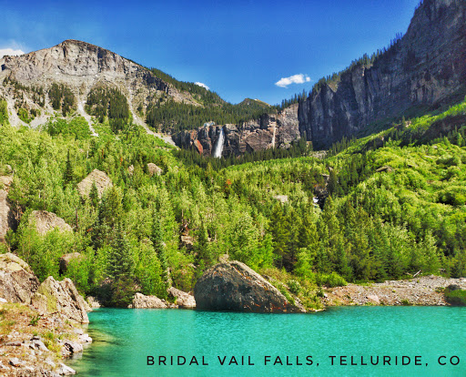 Bridal Veil Hike Telluride Destimap Destinations On Map