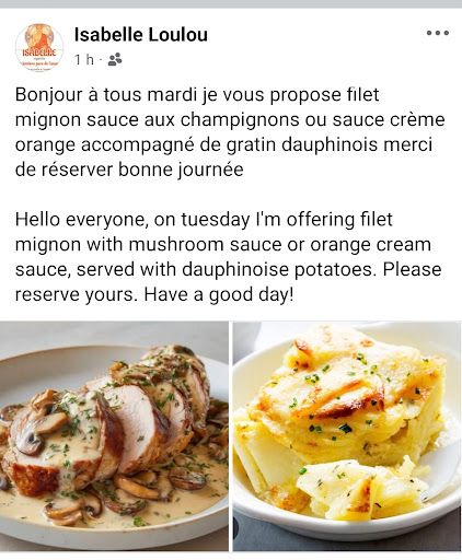 Chez O'Regal, Restaurant Français, (bakery) home cooking & Food european Merguez, lasagnes, bœuf bourguignon,