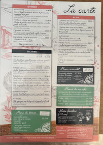Menu L'Atelier MT Page 1