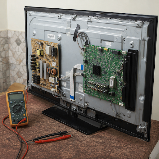 Is your LED TV turning on but showing no picture? At PG Electronics, LEDTV Service Provider in Ra… post image