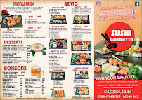 Menu Sushi Gambetta Page 2