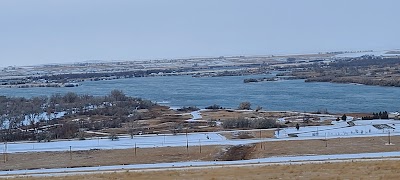 Fort Peck Dam - Historical Marker (Roadside Information)